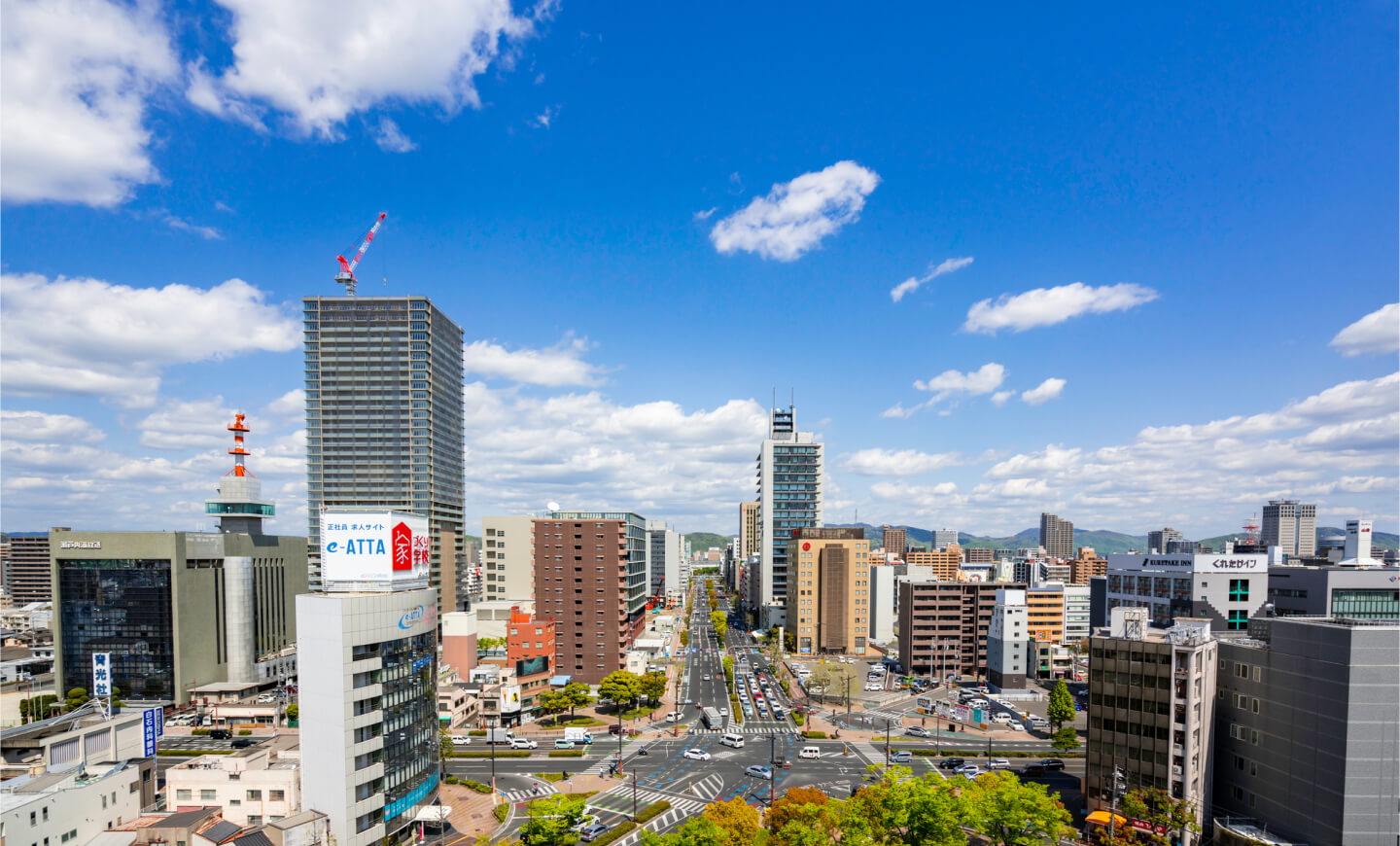 岡山市街地